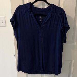 GAP Navy Blue Women's Blouse